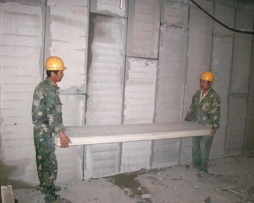 博悅佳輕質隔墻板廠家 KTV包房施工方案_勻質自保溫砌塊_內外墻自保溫一體板